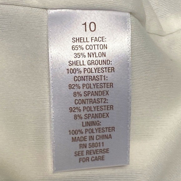 Dress Barn Block Lacy Patterned Formal Dress Size 10 NWT - Picture 8 of 10